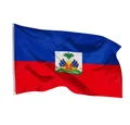 PHENO FLAGS Flagge Haiti Flagge 90x150 cm – Wetterfeste Nationalflagge, Inkl. 2 Messing Ösen
