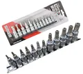 Torx Steckschlüssel Satz 12-tlg 1/4'' +3/8" Innen Torx Nüsse Set Nuss mit Loch