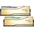 DIMM 32 GB DDR5-6000, Arbeitsspeicher gold, F5-6000J2836G16GX2-TR5G, Trident Z5 Royal RGB, INTEL XMP