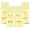 RUUM Lufterfrischer Nachfüller 4er Pack Soft Cashmere&Vanilla - Duft Nachfüller kompatibel mit Air Wick Freshmatic, Glade Brise - 4x 250 ml Duftspray für Geruchsneutralisierung & Frische