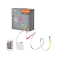 LEDVANCE FLEX LED-Lichtstreifen mit Akku-Betrieb, 5 W, RGB-Farbsteuerung, 5 m Länge, dimmbar, flexibel und biegsam, für Innenraumanwendungen geeignet, LED nicht austauschbar