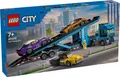 LEGO® LEGO® City 60408 Autotransporter mit Sportwagen Konstruktionsspielsteine, (998 St)