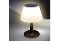 Spetebo LED Solarleuchte Solar Tischlampe warmweiß 27 cm - LED Gartenleuchte, Solar betrieben, LED fest integriert, warm weiß, 3 Helligkeitsstufen