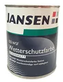 Jansen ISO-WSF Wetterschutzfarbe 750ml weiß