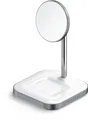 Satechi Aluminium 2-in-1 Magnetic Wireless Charging Stand White