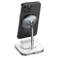 2-in-1 iPhone + Pods Ladestation mit LED-Anzeige Satechi Grau