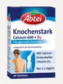Abtei Knochenstark Calcium 600 + Vitamin D3,  28 Tabletten,  PZN:  04262369