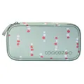 coocazoo Mäppchen „Dancing Dots”, Mint, Federmäppchen, großes Hauptfach, Schlaufen für Zirkel, Geodreieck und Lineal, Stundenplanfach, Stiftehalter, Reißverschlussfach, ab der 3. Klasse