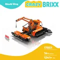 Mould King 17051  Pistenraupe Snowplow Klemmbausteine Technik RC Ferngesteuert