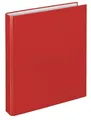 VELOFLEX Präsentationsordner Ringbuch Basic A4 PP kaschiert 4-D-Ring-Mechanik 25mm rot