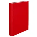 VELOFLEX Ringbuch 4-Ringe Basic, rot