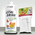Best Body Low Carb Mineraldrink Vital Drink Getränke Sirup mit Dosierpumpe 1Ltr
