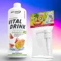 Best Body Nutrition Getränkesirup Vital Drink Sirup Kaktus Feige + Dosierpumpe