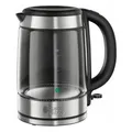 RUSSELL HOBBS Glas Wasserkocher 21600-57 1,7 Liter 2200 Watt Edelstahl silber
