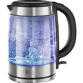 Russell Hobbs 21600-57 RH Wasserkocher Glas/Edelstahl/Schwarz 2200 Watt 1.7 l