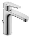 Duravit B.1 Einhebel-Waschtischmischer Ausladung 139 mm mit Zugstangen-Ablaufgarnitur - Chrom - B11020001010