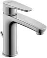 DURAVIT B11020001010 Einhebel-Waschtischmischer M B.1 mit Zugstangen-Ablaufgarni