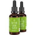 BitterLiebe® Original Bitterstoffe Tropfen 50ml aus Die Höhle der Löwen - hochdosierte Bittertropfen nach Hildegard von Bingen - Made in Germany (2)