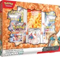 Pokémon-Sammelkartenspiel: Premium-Kollektion Glurak-ex (1 geprägte holografische Promokarte, 2 holografische Karten und 6 Boosterpacks des Pokémon-Sammelkartenspiels)