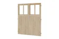 Gartenhaus Tür Doppelflügeltür 164x180 cm Holztür Einbautür Gartenhaustür