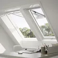 VELUX Dachfenster GPU 0070 Klapp-Schwingfenster Kunststoff THERMO, 55x118 cm (CK06)