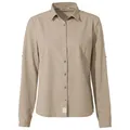 Vaude - Women's Rosemoor L/S Shirt IV - Bluse Gr 36 beige