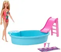 BARBIE Barbie und ihr Pool - GHL91 - Mannequin Doll Box - 3 Jahre und +