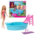 Pool mit Rutsche & Puppe | Barbie | Mattel GHL91 | Spielset & Accessoires