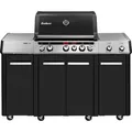 Gasgrill Enders Uniq Pro 3 IK Kitchen Cruster Gas Grill Außenküche Dt. Marke - Schwarz