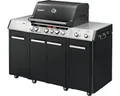 Gasgrill Enders 3 UNIQ PRO 3 IK KITCHEN CRUSTER Brenner schwarz Alu-silber inkl.
