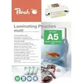 Peach Laminierfolie A5 | 80 mic | 100 St. | matt | beschreibbar | Premiumqualität für beste