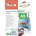 Peach Laminierfolie A5 | 80 mic | 100 St. | matt | beschreibbar | Premiumqualität für beste Laminierergebnisse | geeignet für alle Laminiergeräte | S-PP580-30