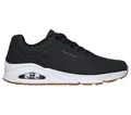 Skechers Uno Stand On Air Herren Schwarz Schuhe Alltag Laufen & Joggen 52458-BLK