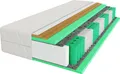 Matratze 80x200 cm Elite Rest Premium 7 Zonen H3 H4 Taschenfederkern Kokosmatte Höhe 24 cm