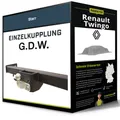 Starre Anhängerkupplung für RENAULT Twingo 10.2001-03.2007 I Typ C06 G.D.W. NEU