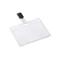 Europel - Abzeichenschäler mit Streifen und Clip 90x60mm | 24 Stück