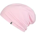 Enter the Complex® Leichte Beanie Mütze, Herren und Damen, Übergangsmütze, Sommer Beanie, Dünne Kopfbedeckung, Baumwolle (Jersey) S/M, Strawberry Ice Cream Pink