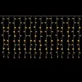 SALCAR 6m x 1m Eisregen LED Lichtervorhang Außen Innen, 300er LED Lichterkette Fenster Weihnachten, Weihnachtsbeleuchtung Hängend mit 9 Modi und Memory-Funktion, Warmweiß