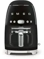 SMEG 50's Retro Style 1,4l 10 Tassen schwarz