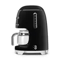 SMEG Filter-Kaffeemaschine 50's Style DCF02BLEU, schwarz