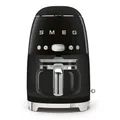 SMEG DCF02BLEU Filterkaffeemaschine Schwarz 50`s Style Retro