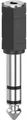 HAMA Kabeladapter 3.5mm Mini Klinke / 6.3mm Klinke #00205194