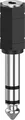 Hama Klinkenadapter 205194 3,5mm Klinkenkupplung auf 6,3mm Klinkenstecker