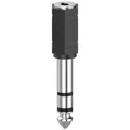 Hama Klinkenadapter Zum Geschlechterwechsel Kabel 3,5 Mm F/Jack 6,3 Mm M