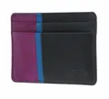 FOSSIL Card Case Geldbörse Midnight Blue Schwarz Blau