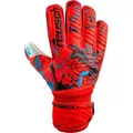 Reusch Torwarthandschuhe Attrakt Grip bright red / future blue 9