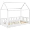JUSKYS Kinderbett Marli_STR_OS (Weiß, 160 x 80 cm)""