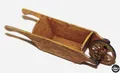 PlusModel Schubkarre Schubkarren Holz Wooden Wheelbarrow Diorama 1:35 Art. EL053