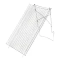 bellissa - Durchwurfsieb aus Stahl (Größe 100x60cm) – Garten & Kompostsieb für Erde, Sand, Boden, Kies & Schotter aus stabilem Metall – filtert Unkraut und Steine heraus – Ständer verstellba