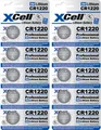 10x XCell Lithium-Knopfzelle CR1220 3V/40mAh (2x 5er-Pack)